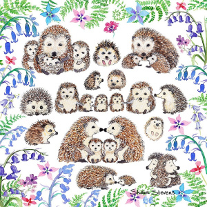 hedgehogs_and_wildflowers_