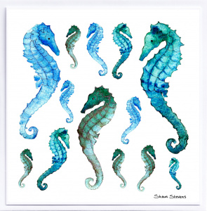 seahorses